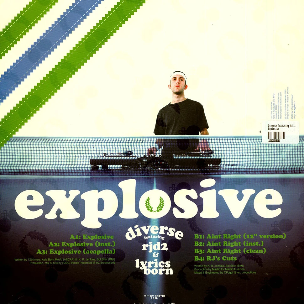 Diverse Featuring RJD2 & Lyrics Born - Explosive