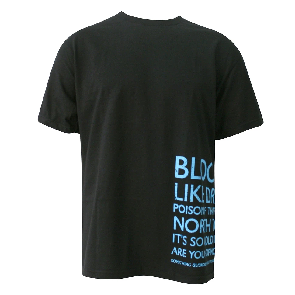 Bloc Party - Turqois text T-Shirt