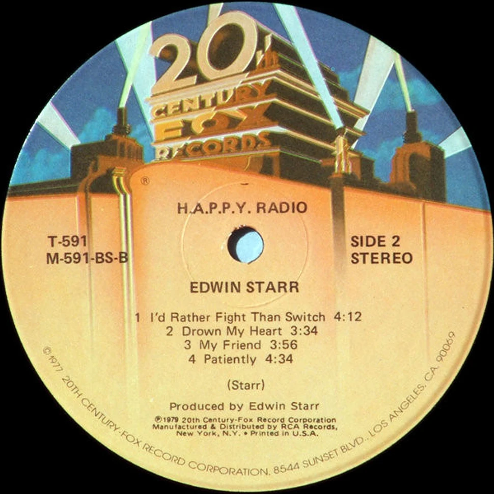 Edwin Starr - H.A.P.P.Y. Radio