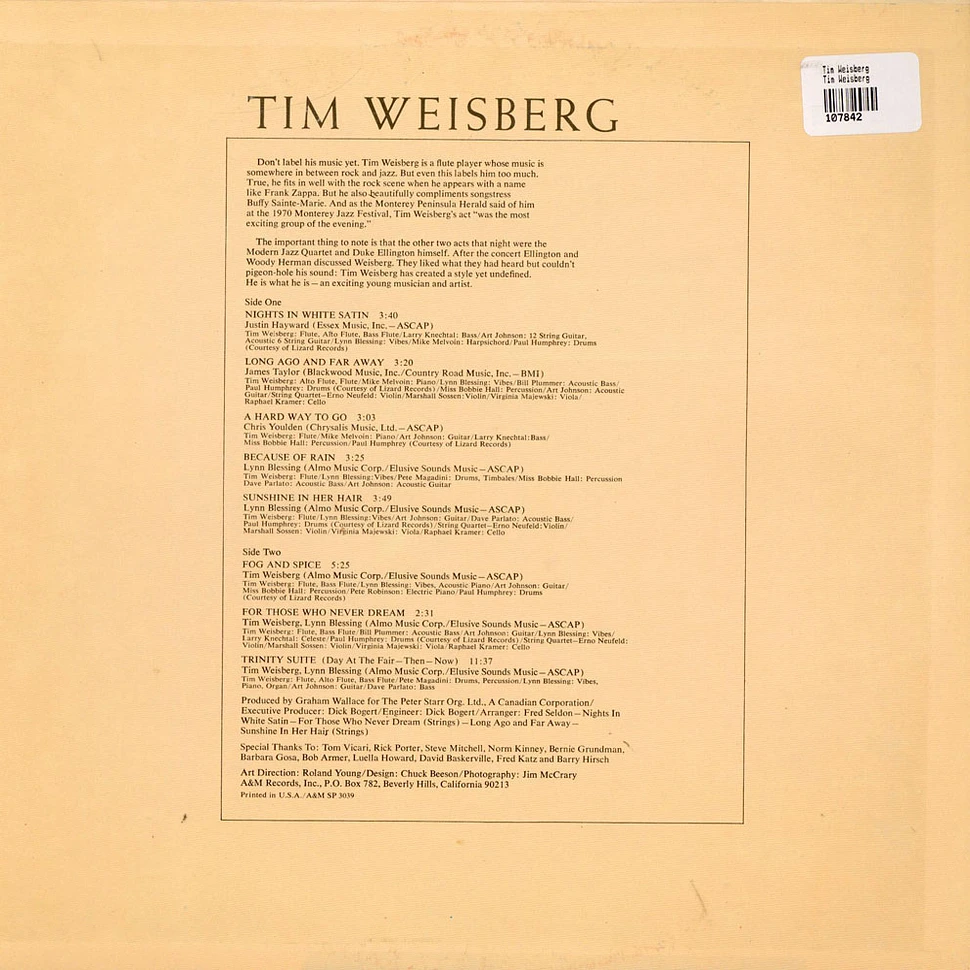 Tim Weisberg - Tim Weisberg
