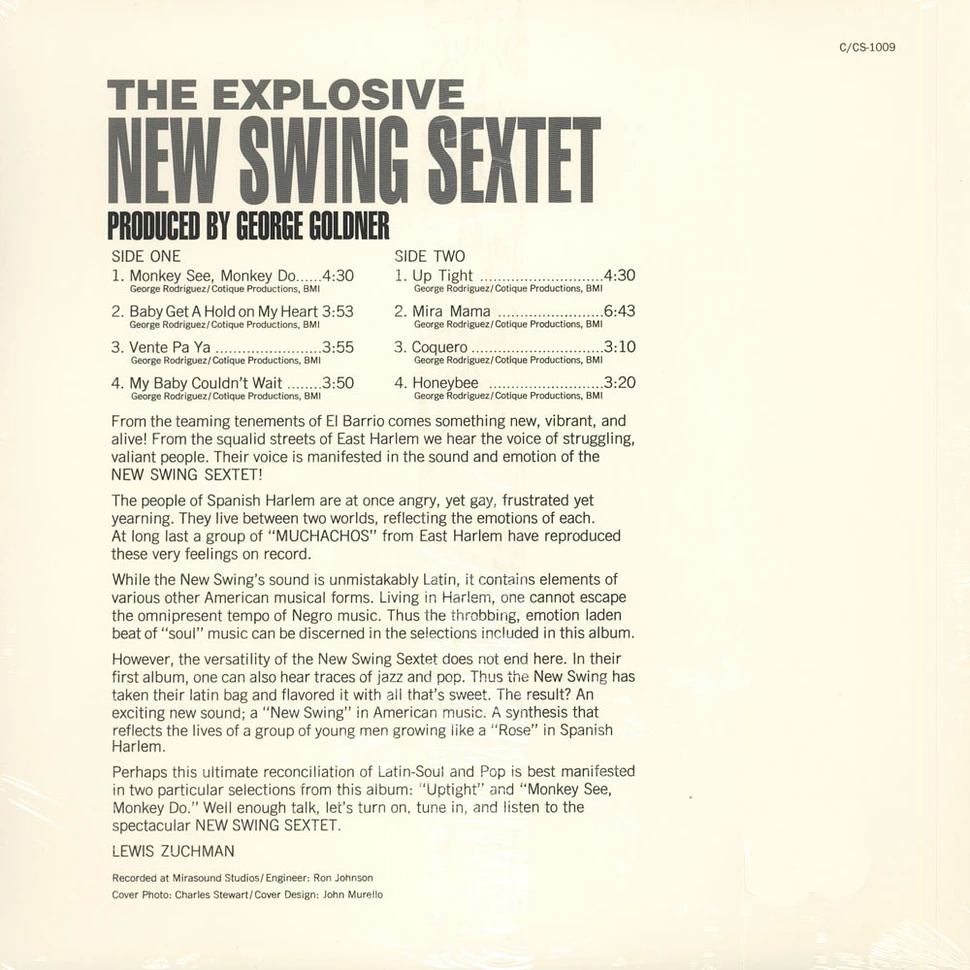 The New Swing Sextet - The explosive New Swing Sextet