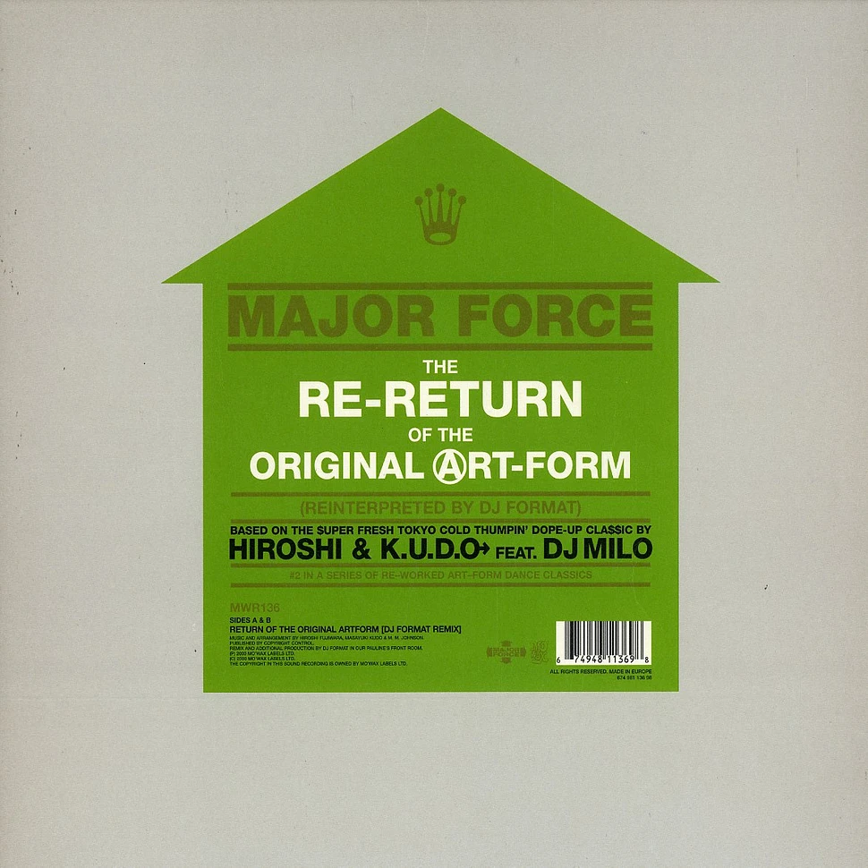 Major Force - The re-return of the original artform DJ Format remix