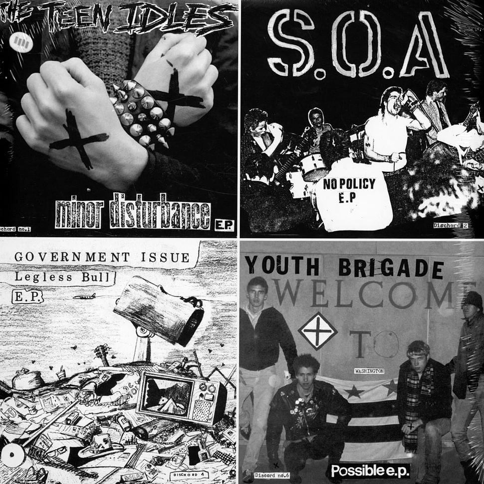 V.A. - Four old seven inches on a twelve inch