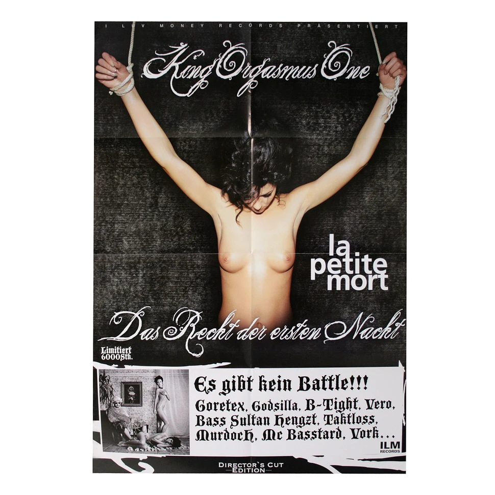 King Orgasmus One - La petite mort design 1 poster