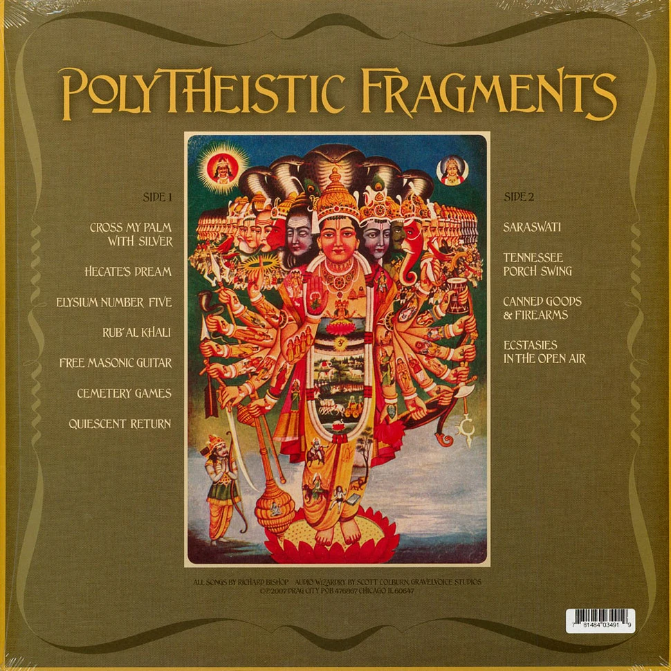 Sir Richard Bishop - Polytheistic fragments