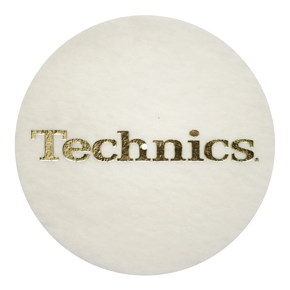 Technics - Logo Gold Foil Slipmat
