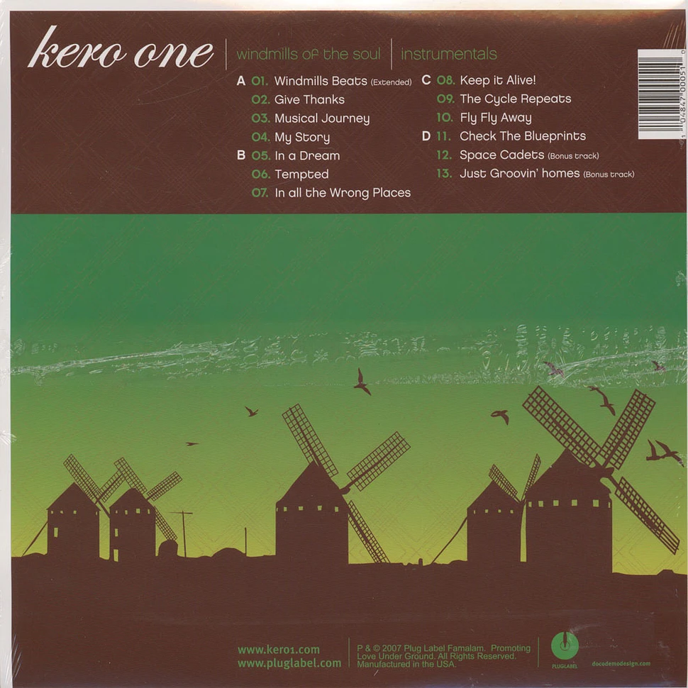 Kero One - Windmills Of The Soul Instrumentals