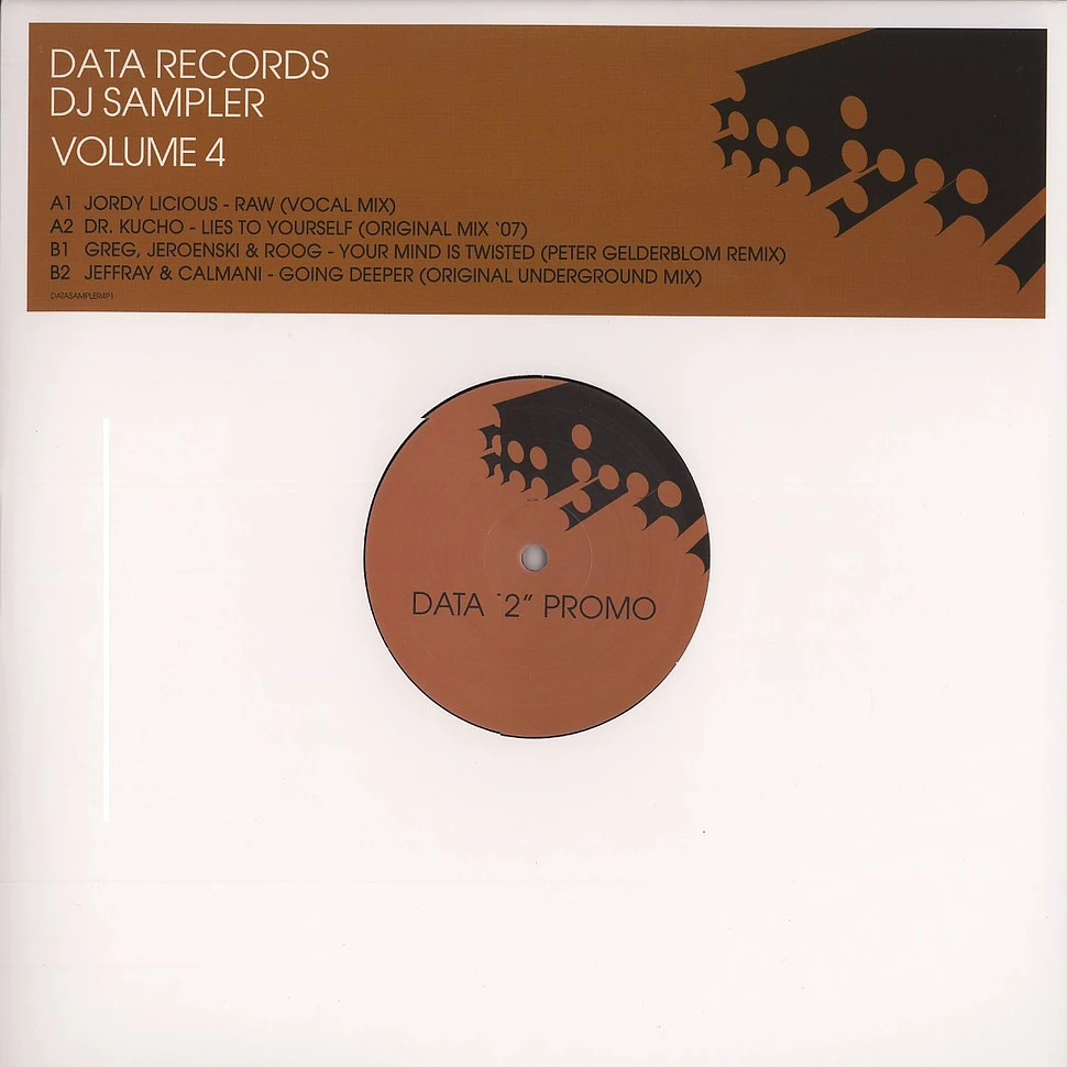 Data Records presents - DJ sampler volume 4