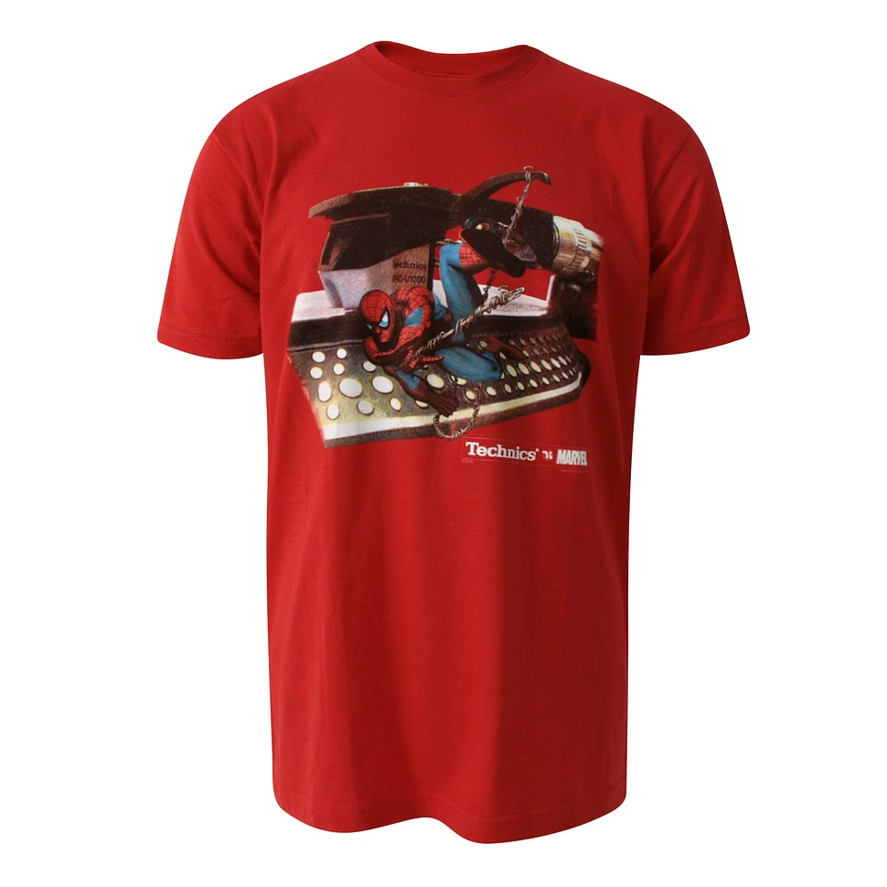 Technics vs Marvel - Spiderman T-Shirt