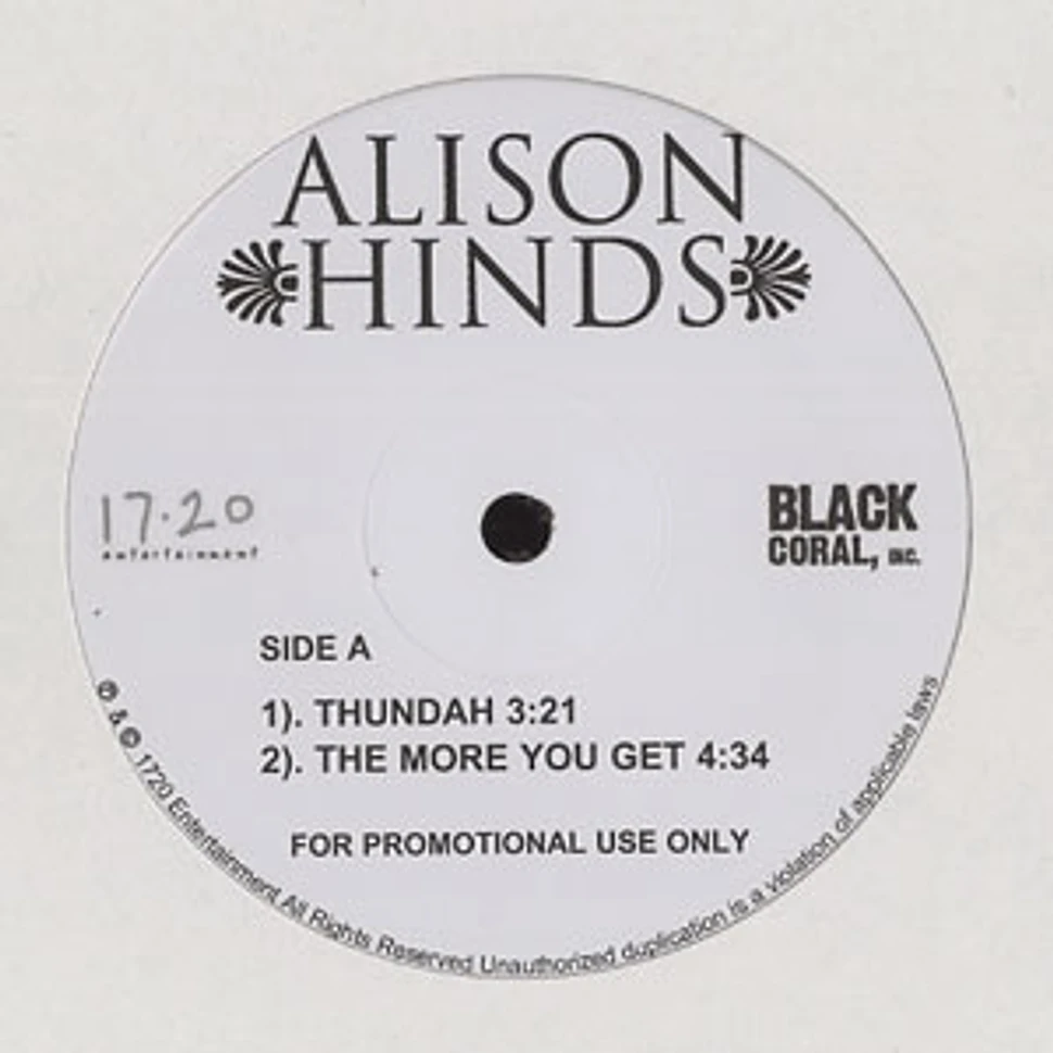 Alison Hinds - Thundah
