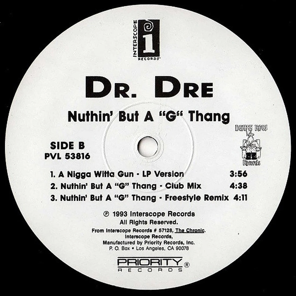 Dr. Dre - Nuthin' But A G Thang