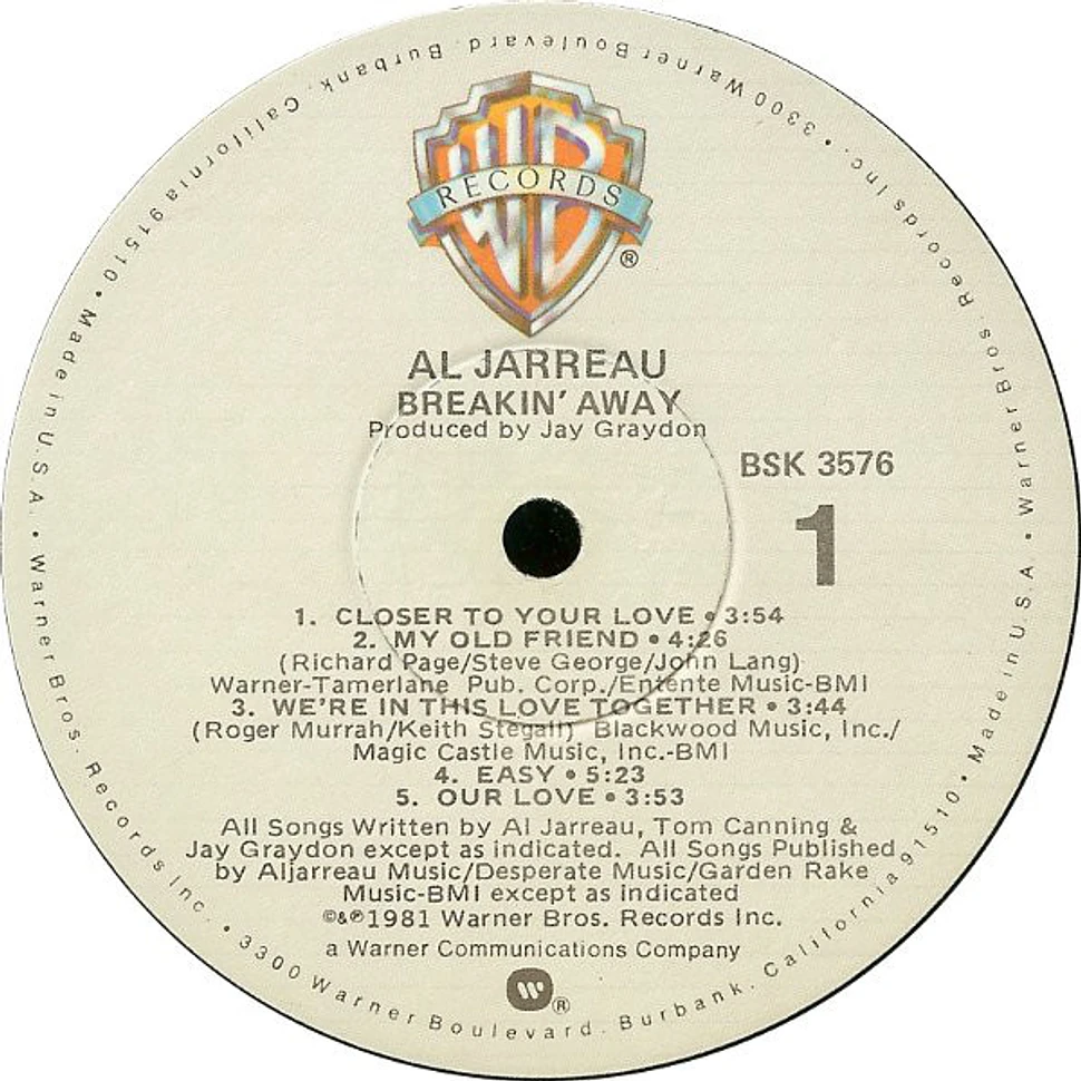 Al Jarreau - Breakin' Away