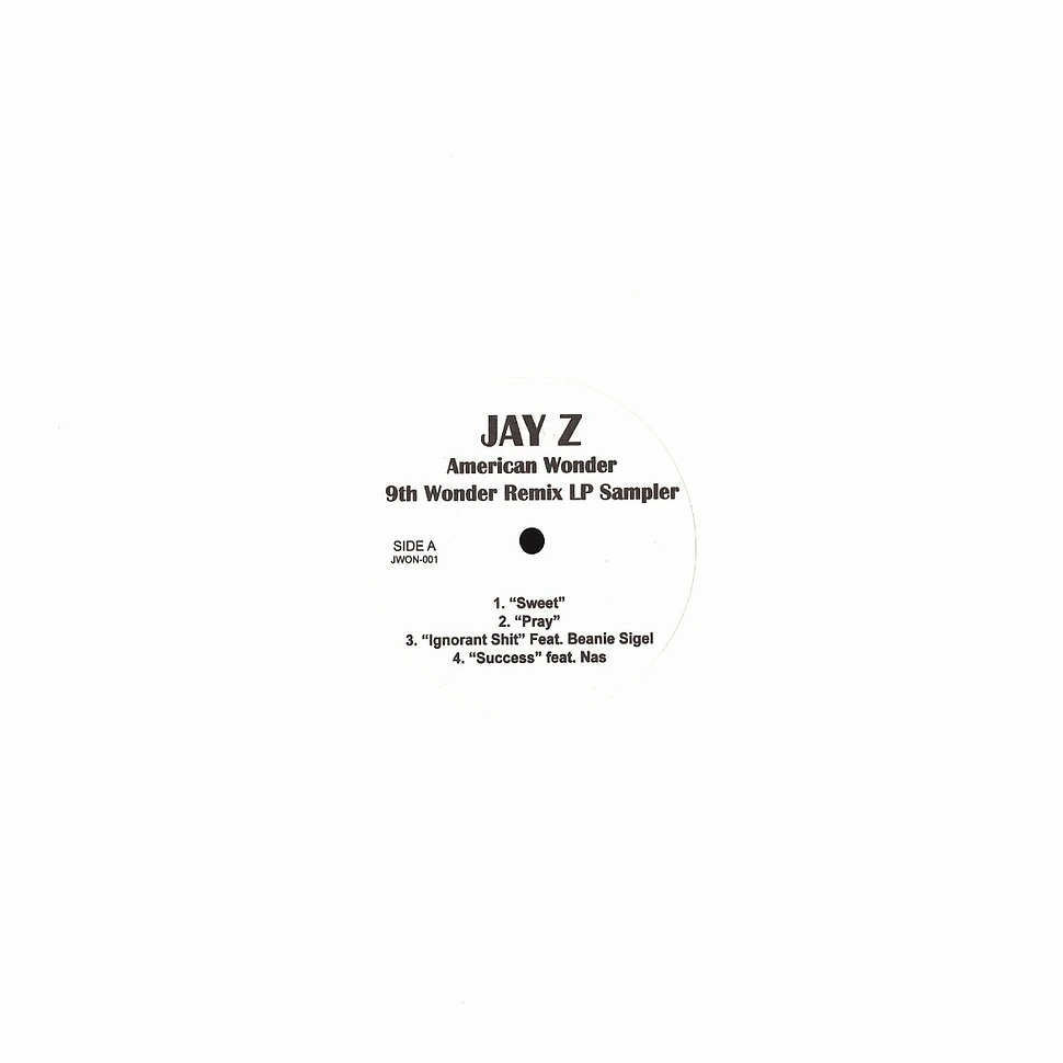 Jay-Z - American wonder - 9th Wonder remix LP sampler