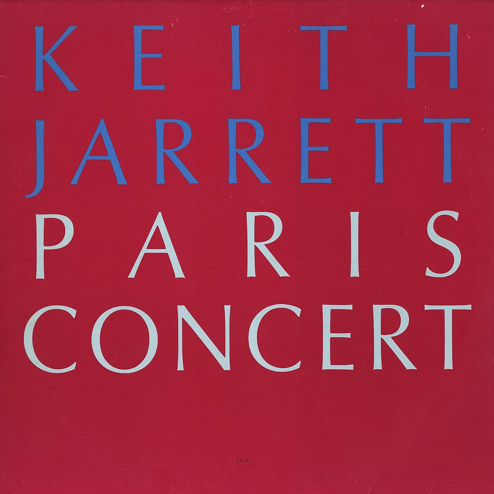 Keith Jarrett - Paris concert