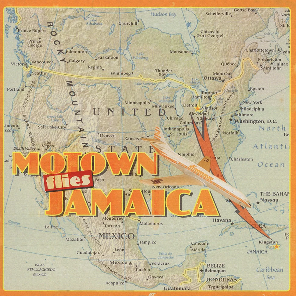 V.A. - Motown flies Jamaica