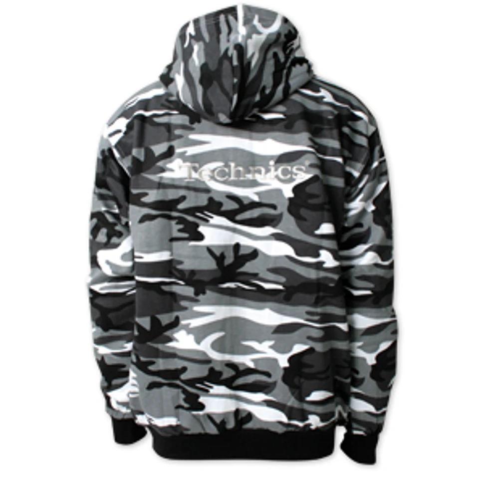DMC & Technics - Urban camo zip-up hoodie