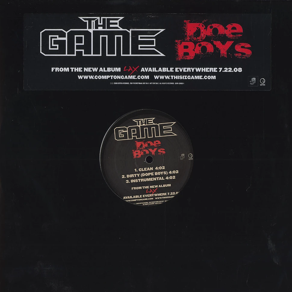 The Game - Doe boys (dope boys)
