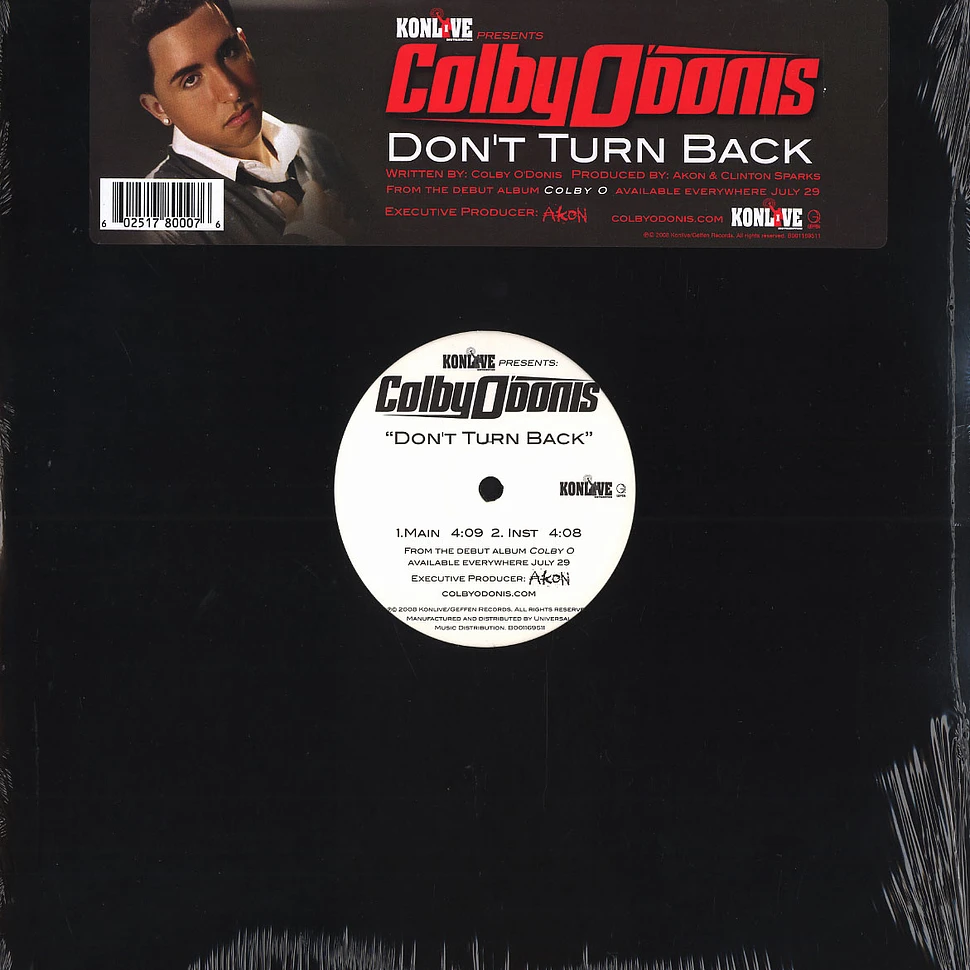 Colby O'Donis - Don't turn back