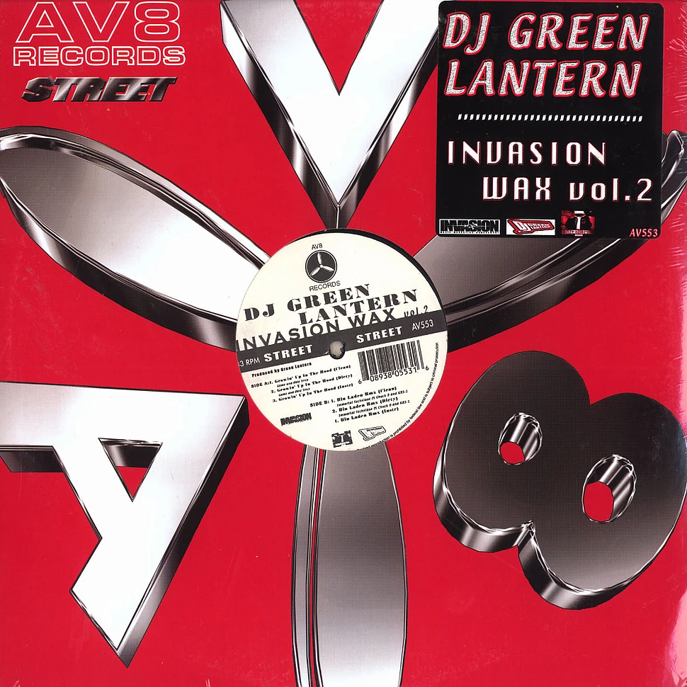 DJ Green Lantern - Invasion wax volume 2