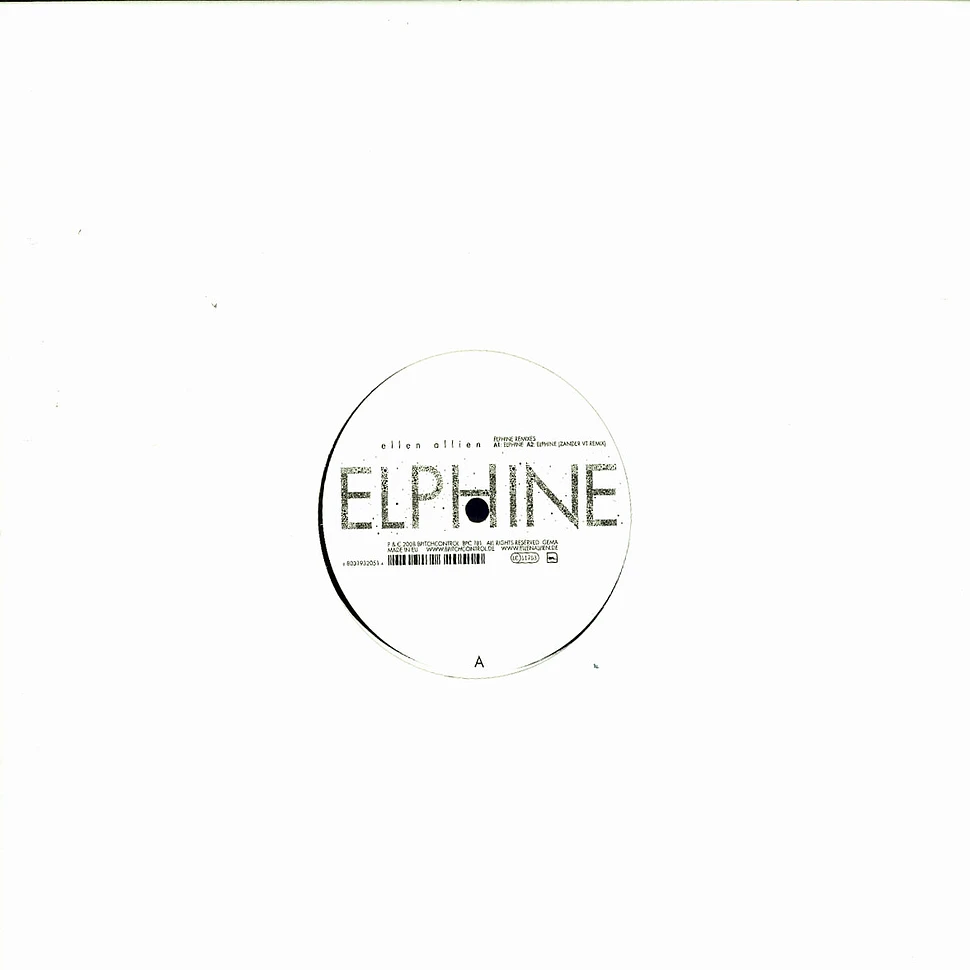 Ellen Allien - Elphine remixes