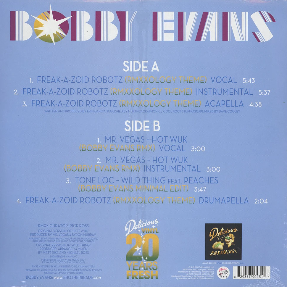 Bobby Evans - Freak-a-zoid robots remix