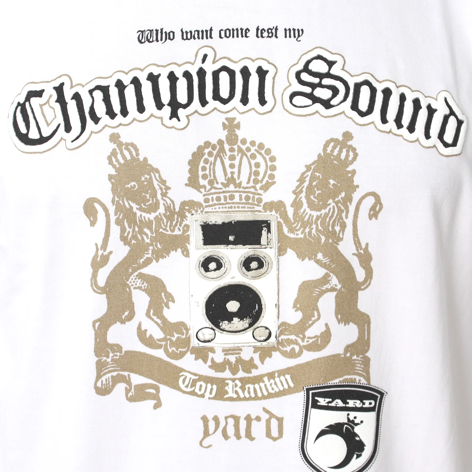 Yard - Champion sound T-Shirt