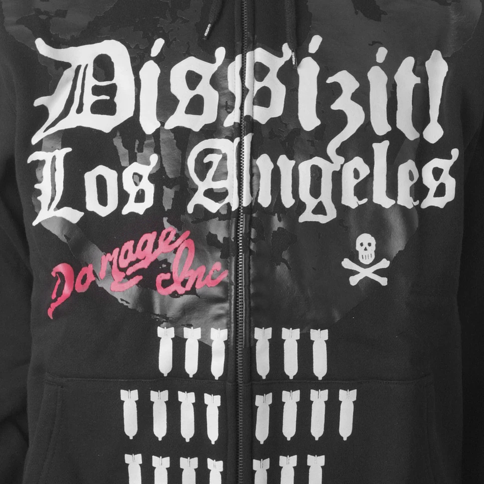 Dissizit! - Danger zip-hoodie