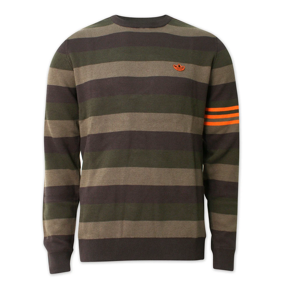 adidas - Linear stripe knit sweater