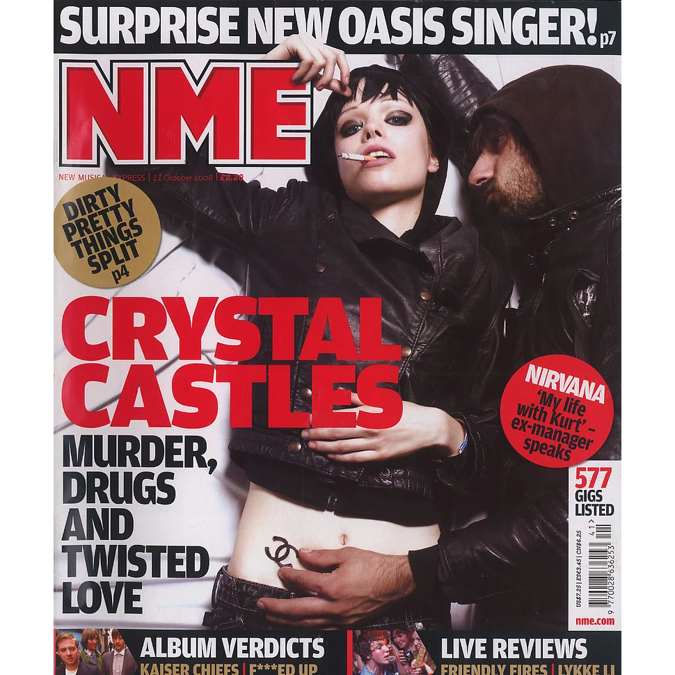 NME Magazine - 2008 - 13 October