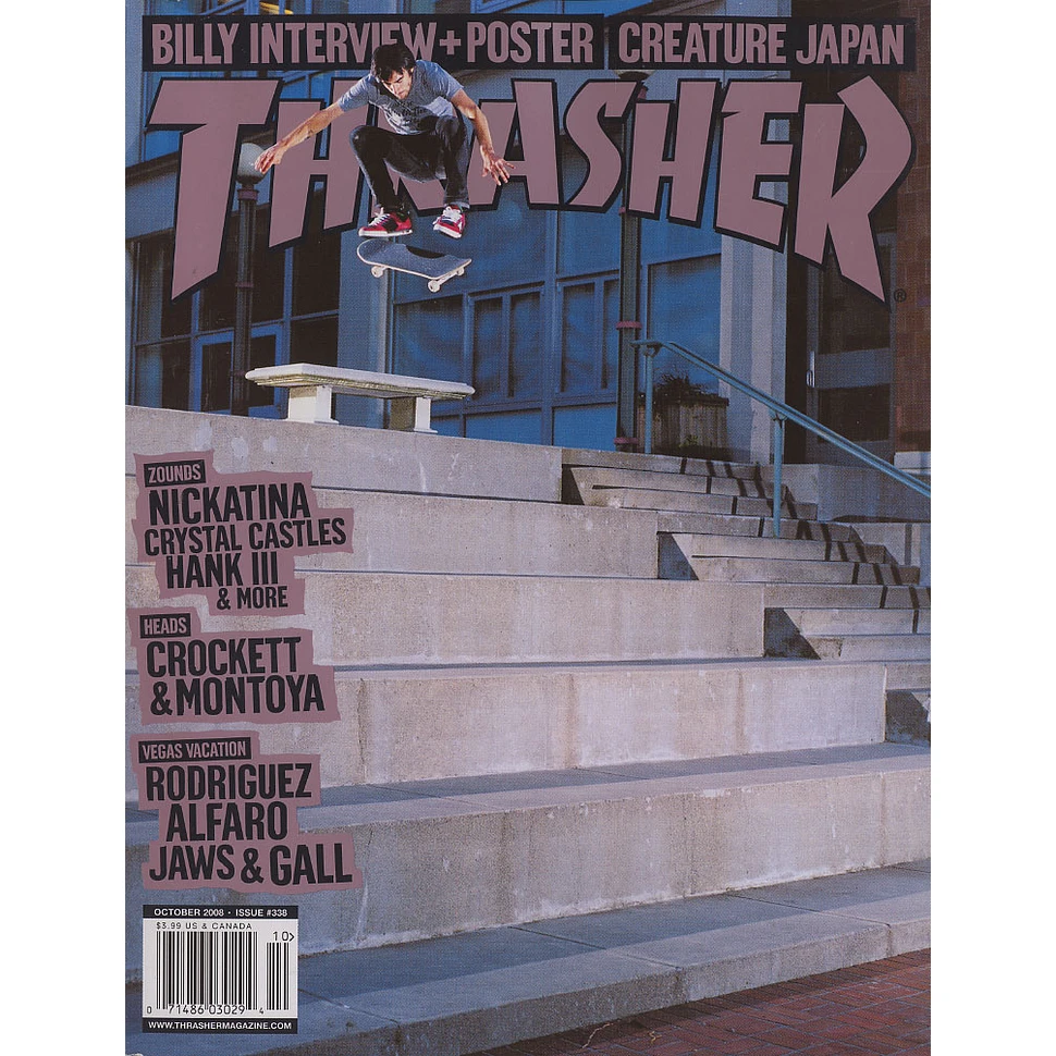 Thrasher Magazine - 2008 - October - Issue 338