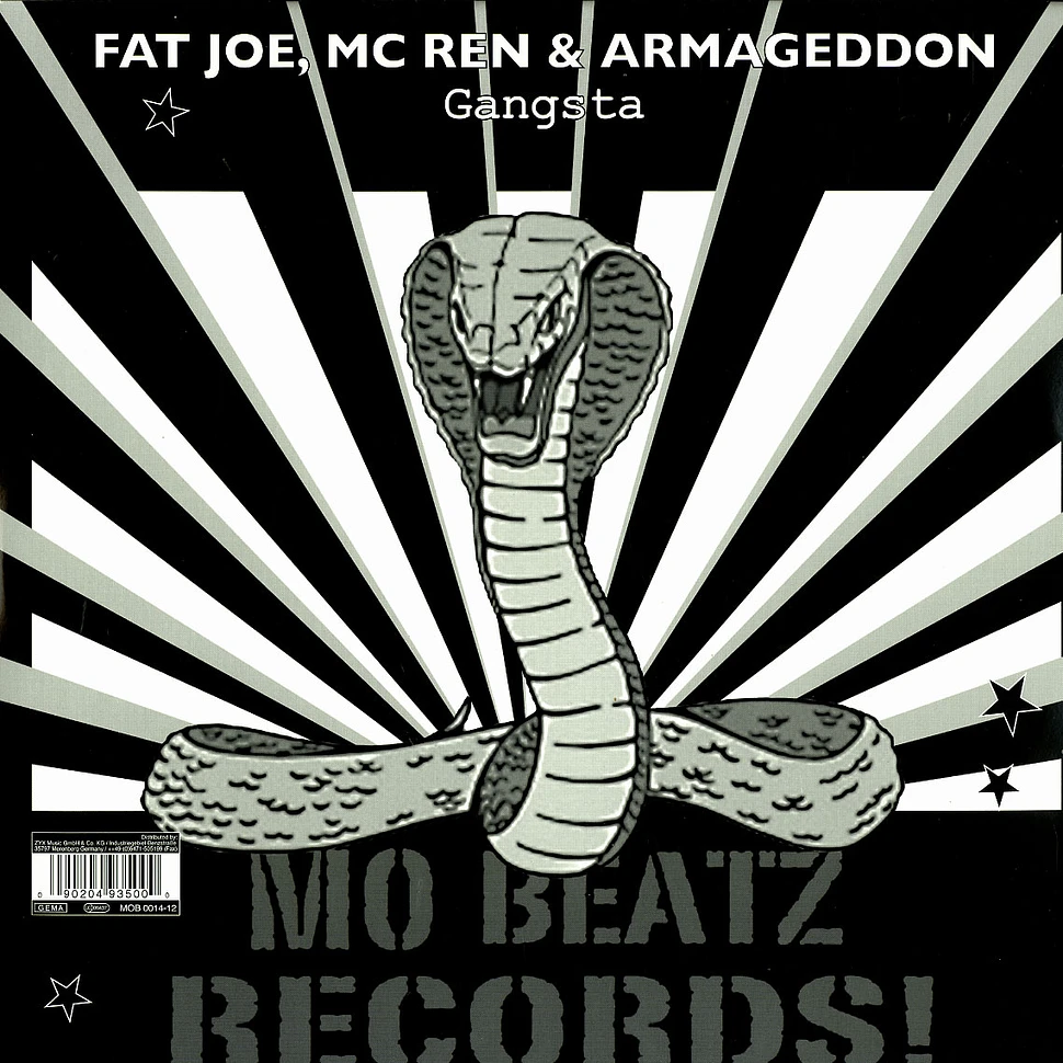 Fat Joe, MC Ren & Armageddon - Gangsta