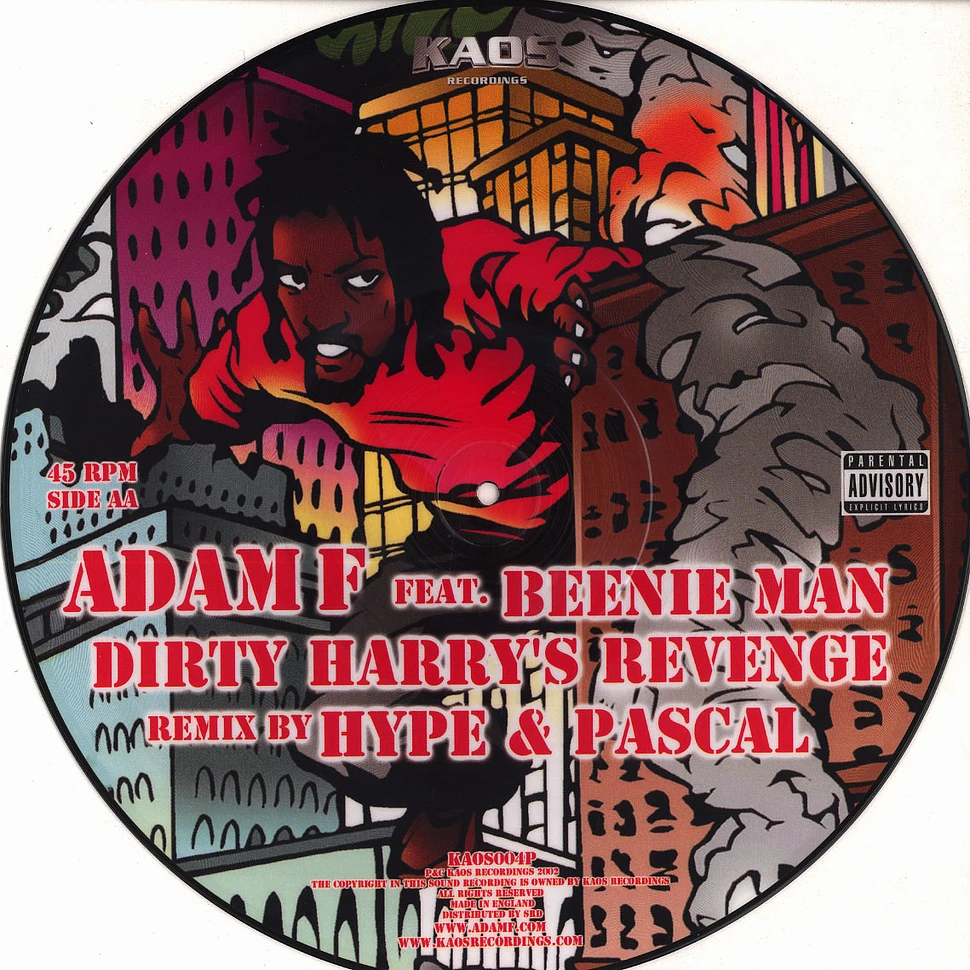 Adam F - Dirty Harry's Revenge remix feat. Beenie Man