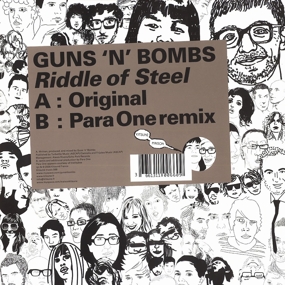 Guns N' Bombs - Riddle of steel