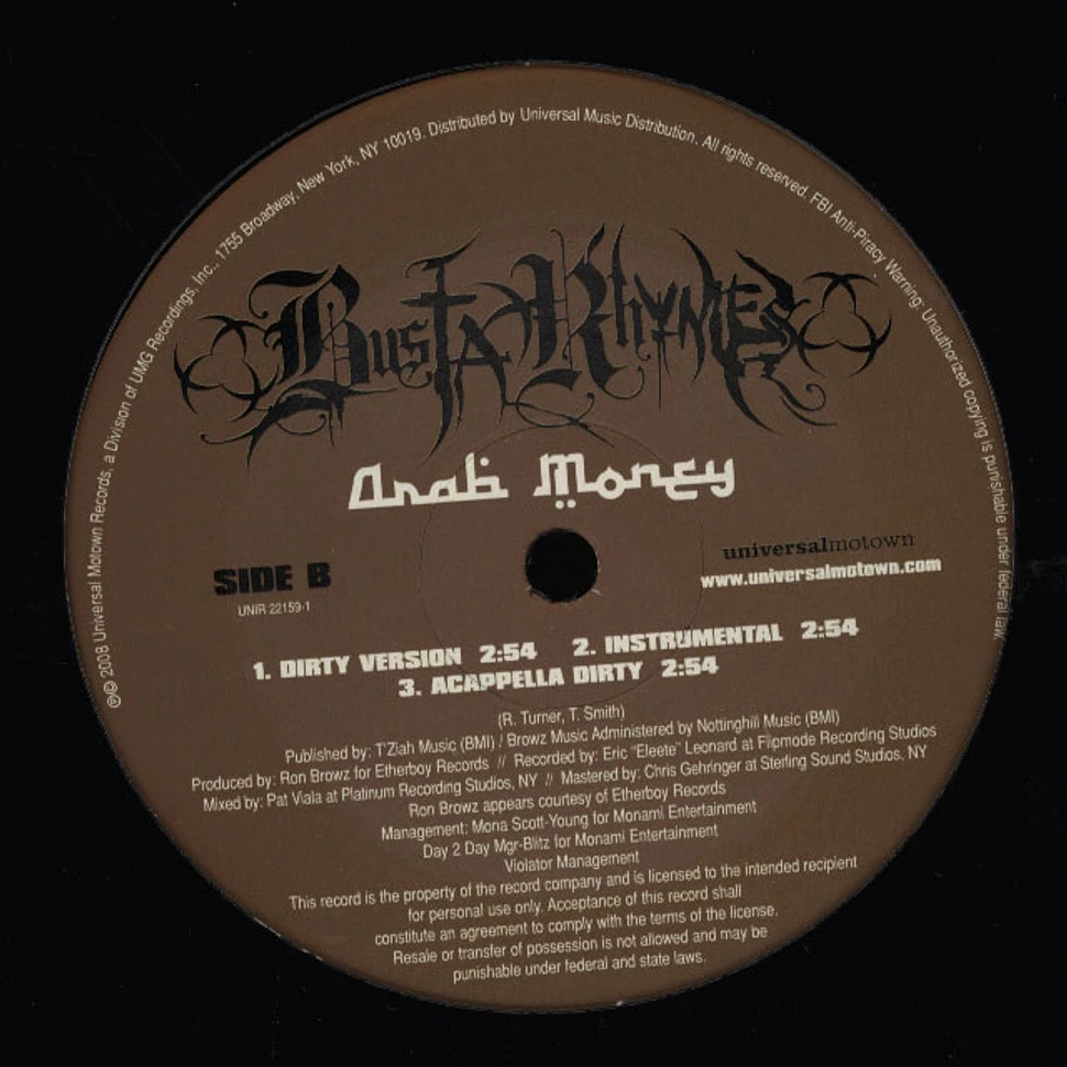 Busta Rhymes - Arab money
