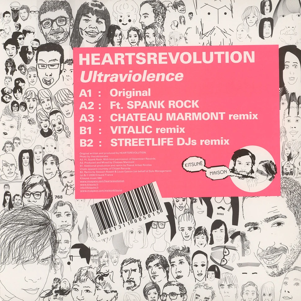 Heartsrevolution - Ultraviolence feat. Spank Rock