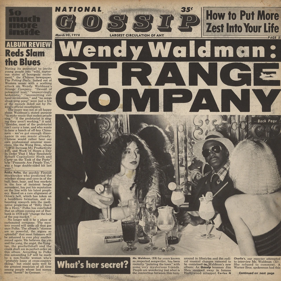 Wendy Waldman - Strange company