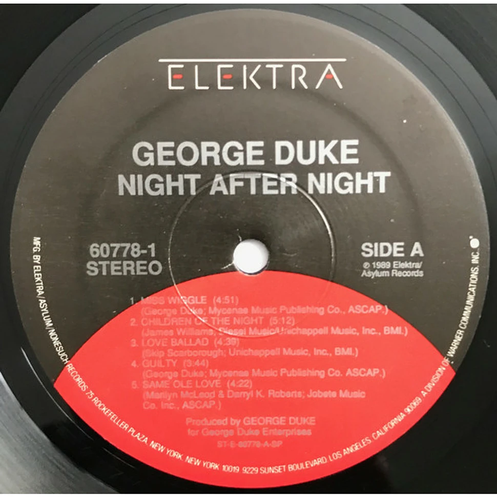 George Duke - Night After Night