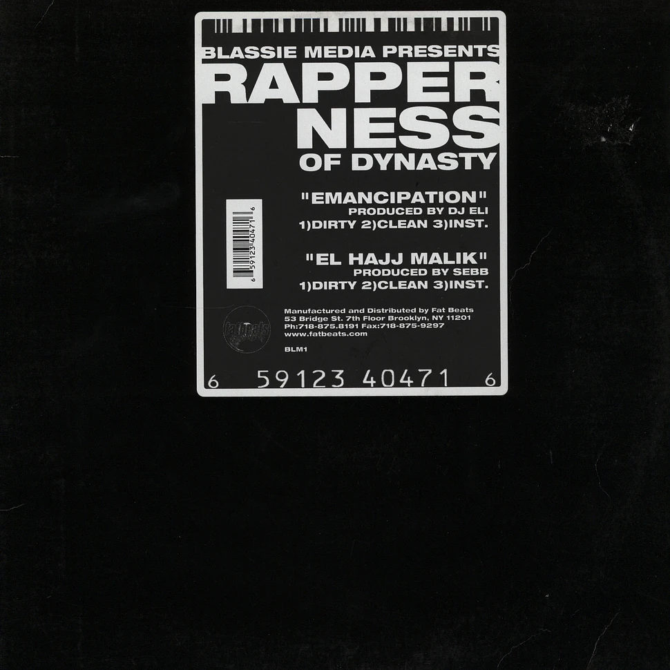 Rapper Ness - Emancipation