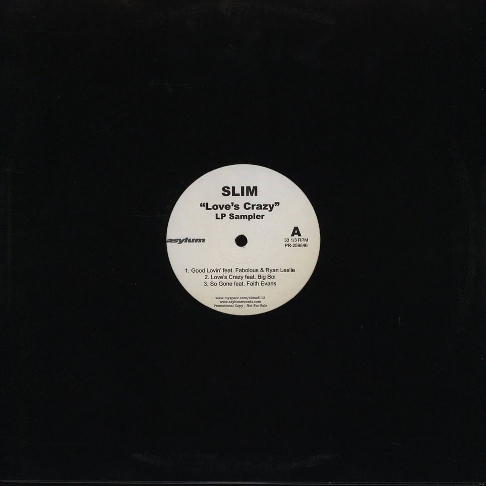 Slim - Love's crazy LP sampler