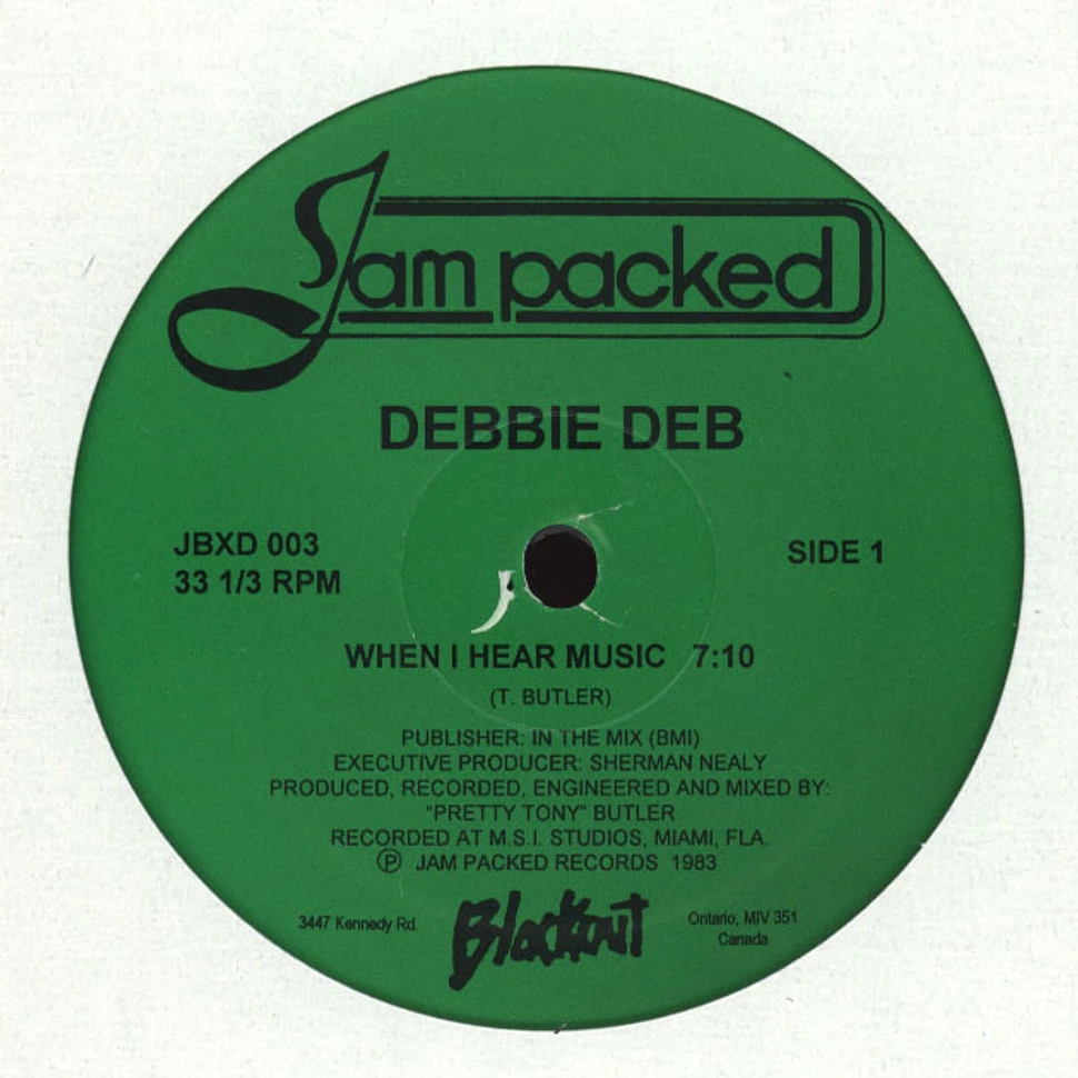 Debbie Deb - When I hear music