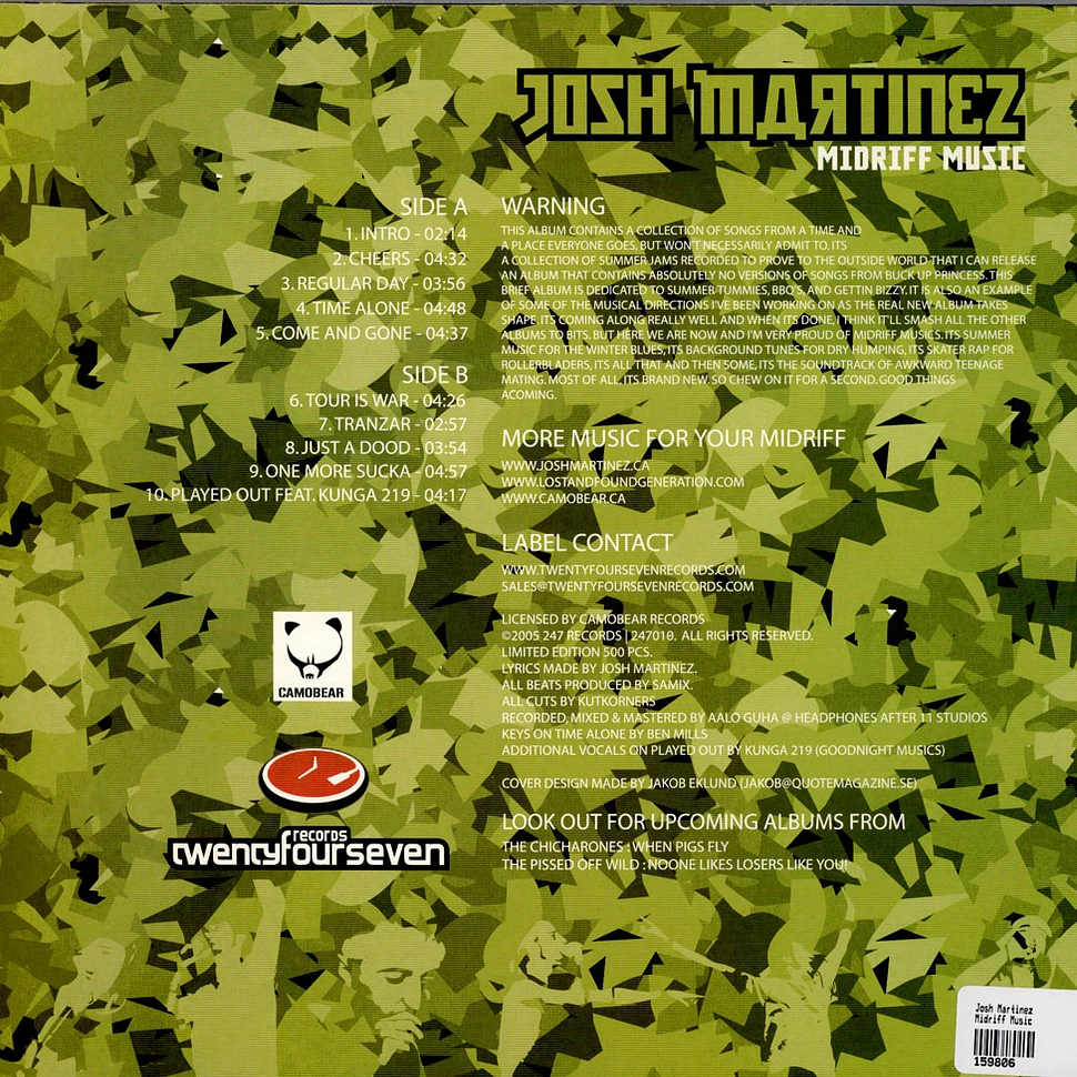 Josh Martinez - Midriff Music