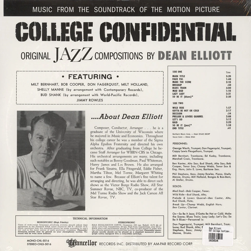 Dean Elliott - OST College Confidential