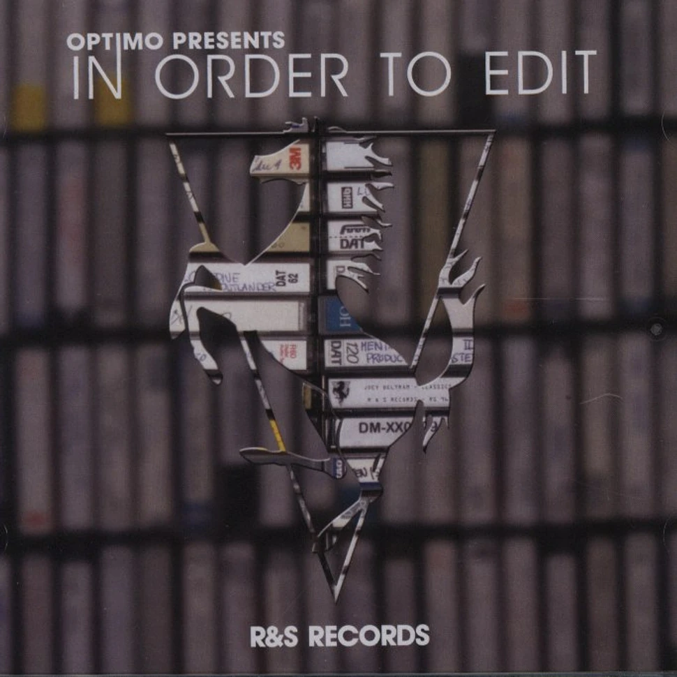 Optimo - R&S - In Order To Edit