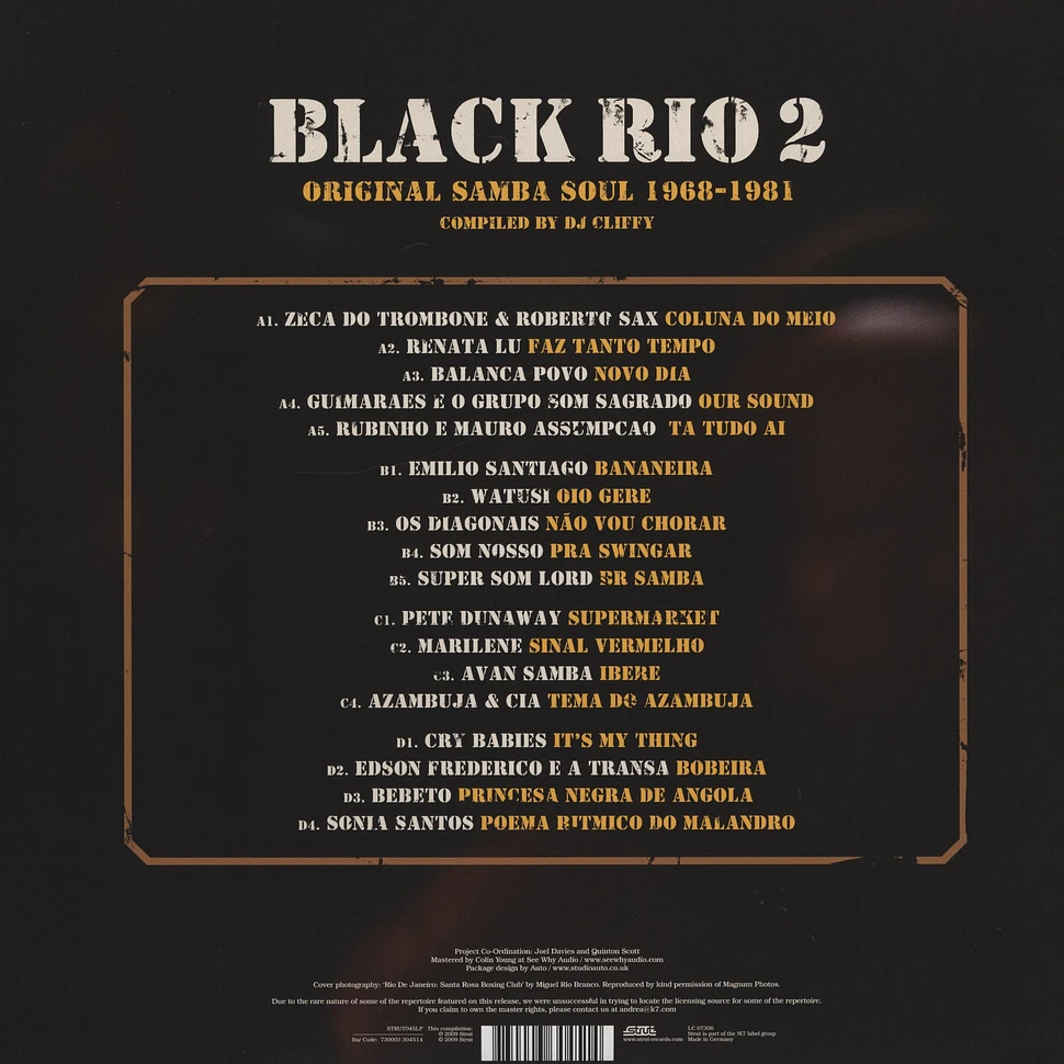 V.A. - Black Rio Volume 2 - Original Samba Soul 1971
