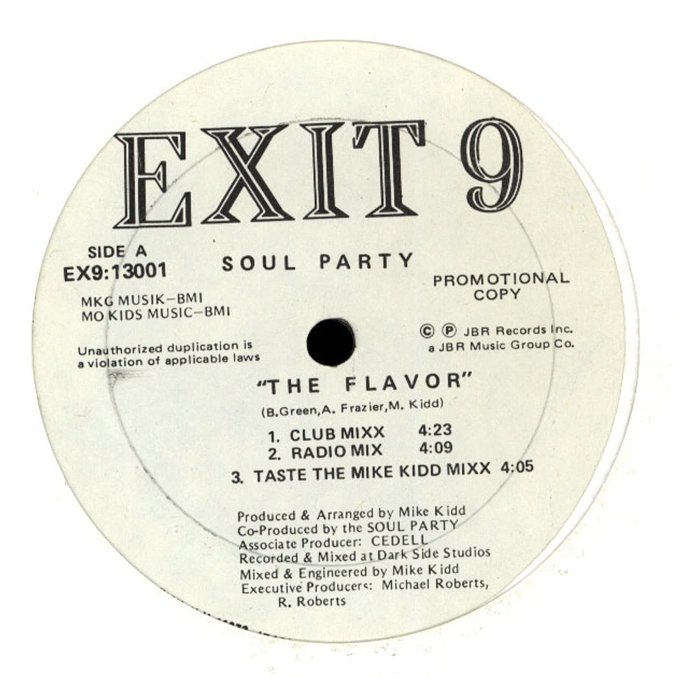 Soul Party - The Flavor / Lips Together Teeth Apart