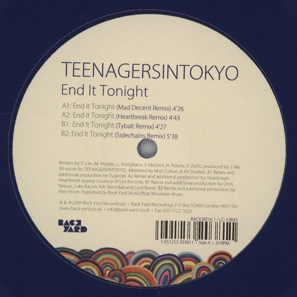 Teenagers In Tokyo - End It Tonight