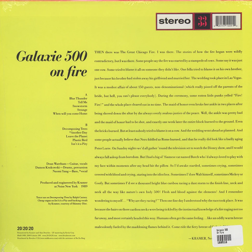 Galaxie 500 - On Fire