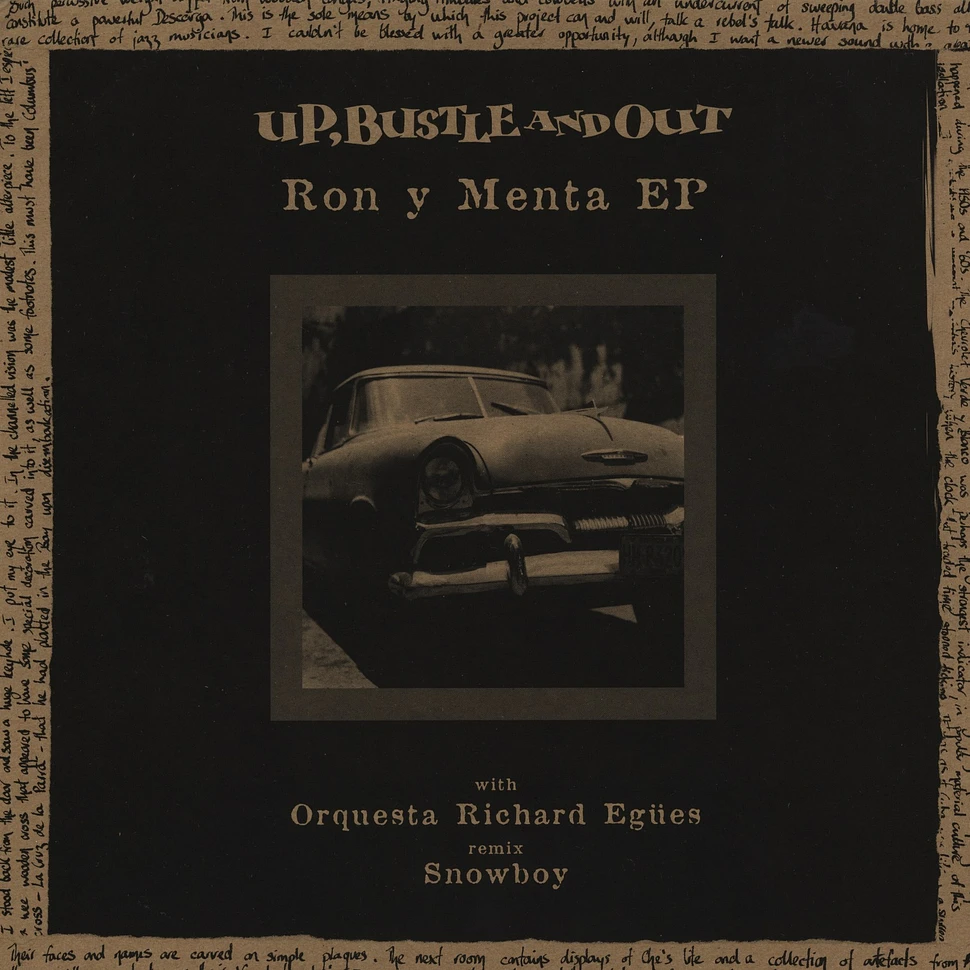 Up, Bustle & Out - Ron Y Menta EP