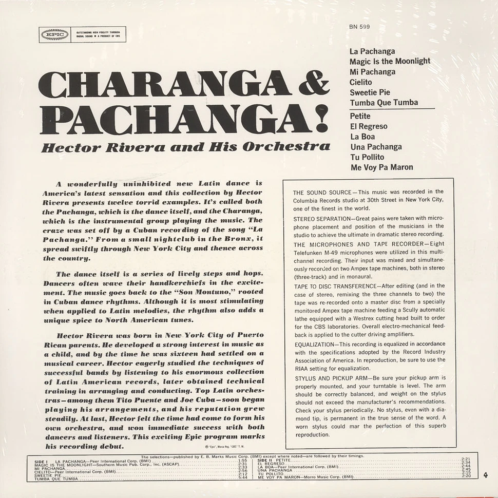 Hector Rivera & His Orchestra - Charanga & Pachanga!