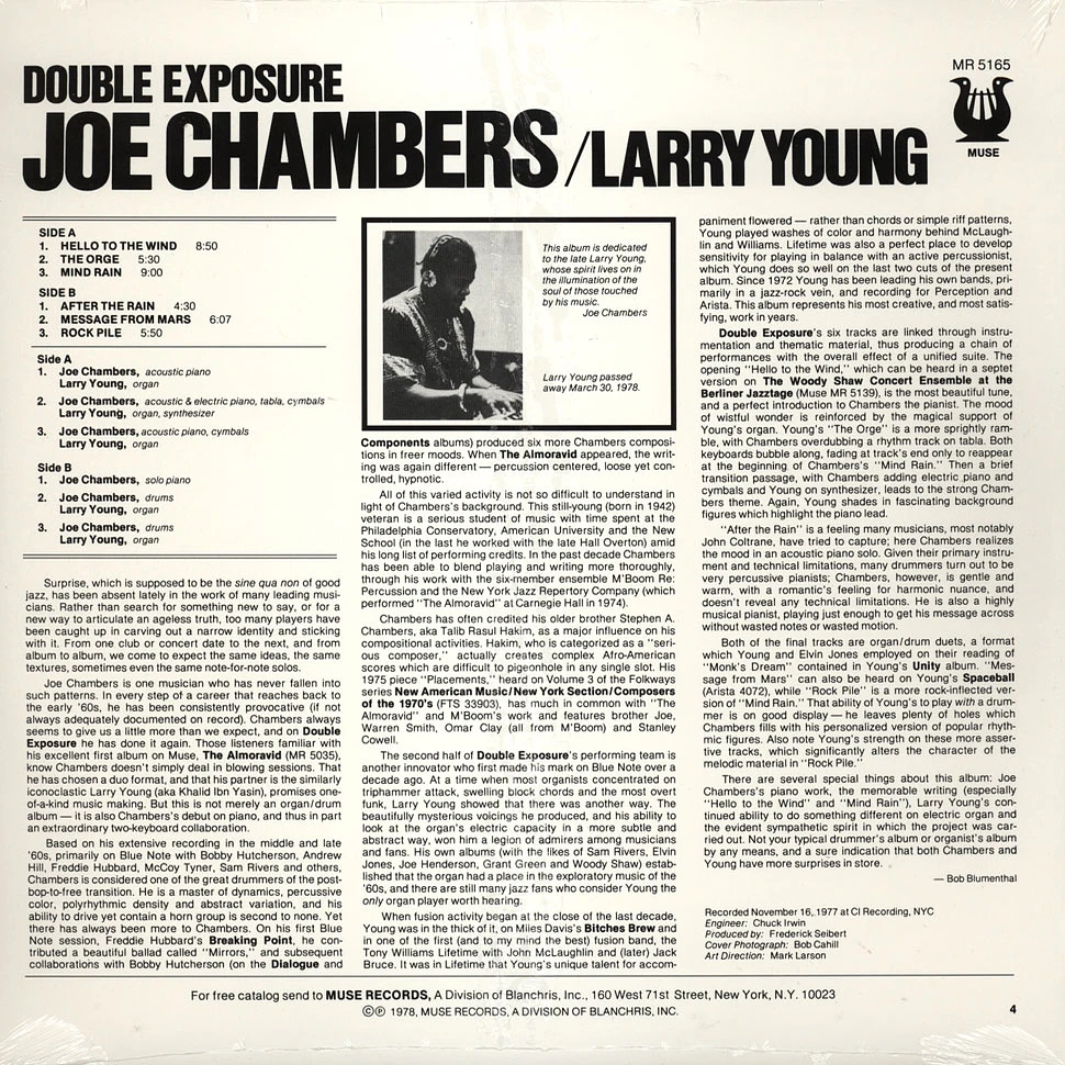 Joe Chambers - Double Exposure